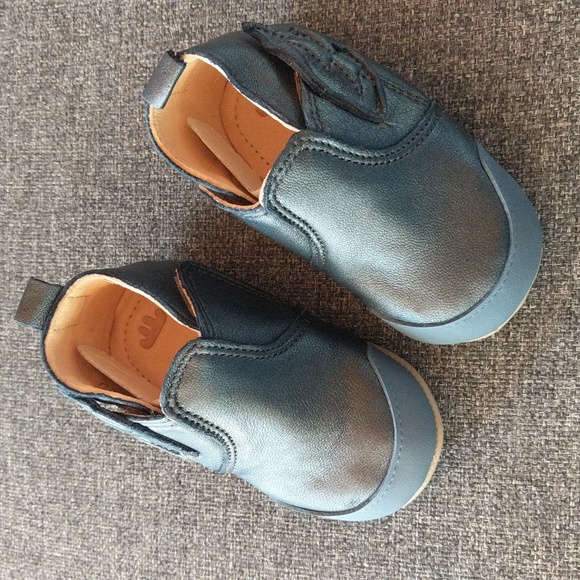 NWT EZPZ Baby IMOK Leather Shoes - Picture 3 of 12